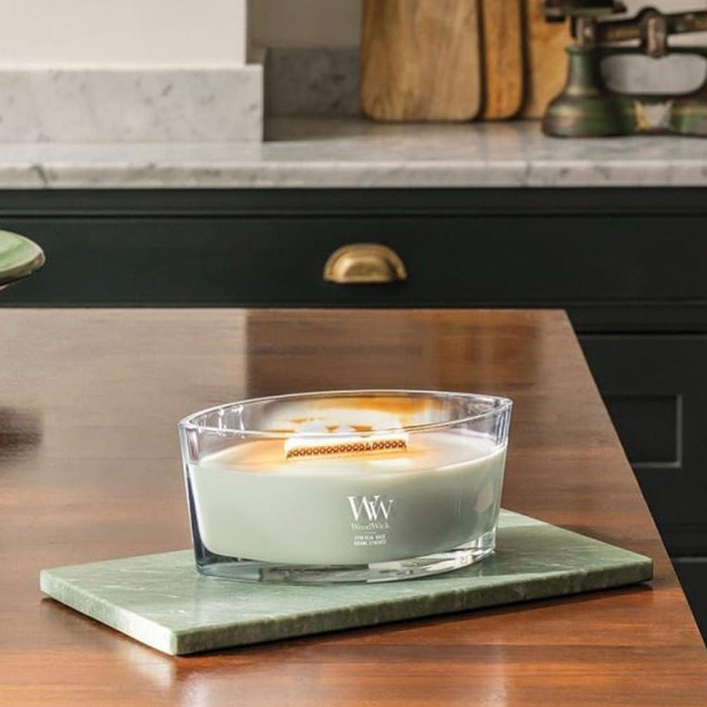 WoodWick Ethereal Haze HearthWick Ellipse Jar Candle Extra Image 1